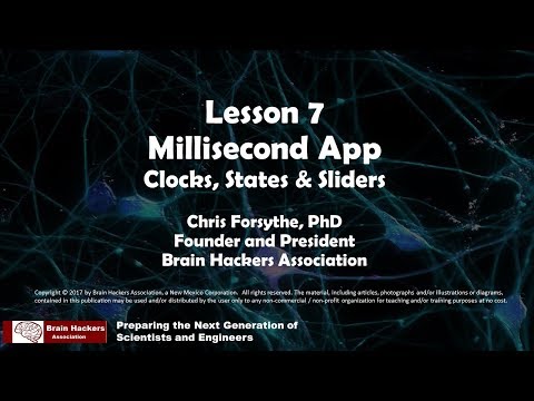 Lesson 7 Millisecond App Video Tutorial