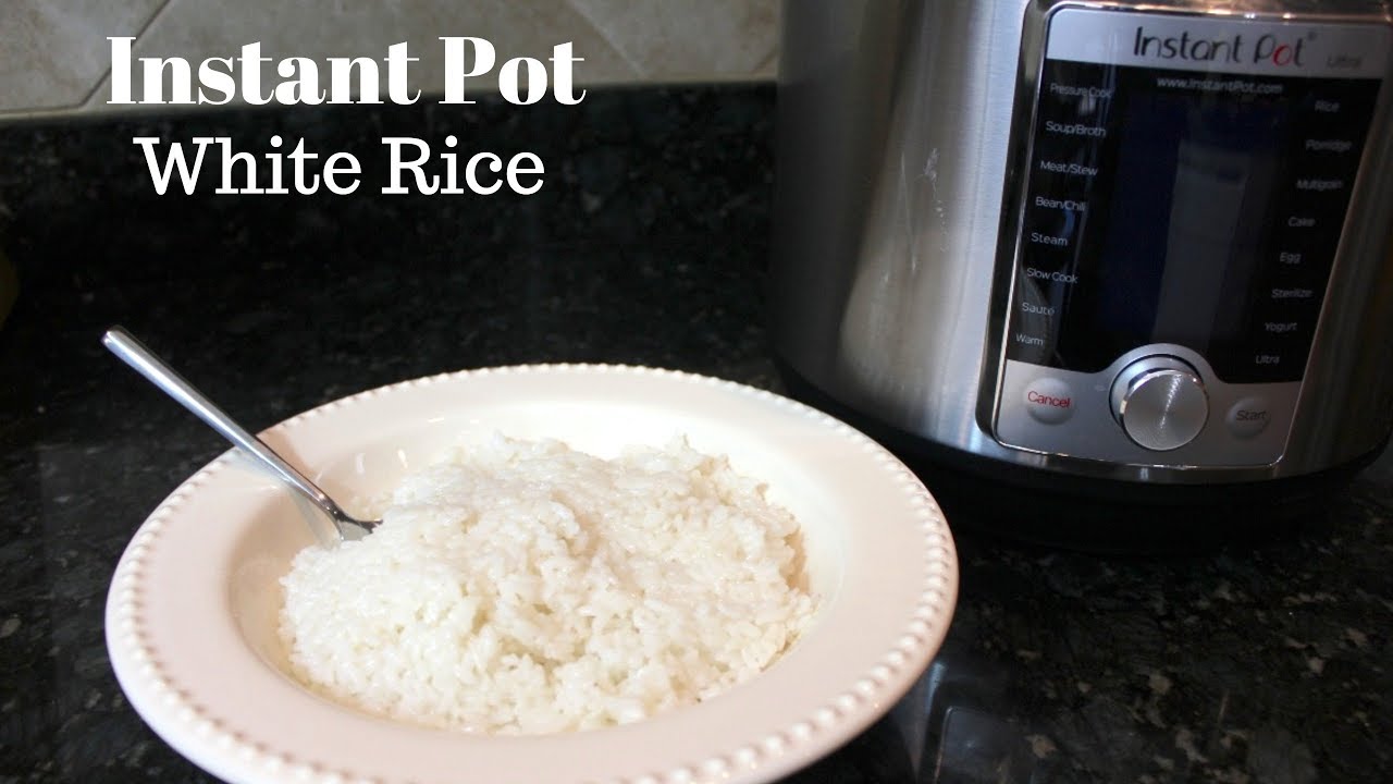 Instant Pot Ultra Rice: How To Cook Rice in an Instant Pot | Instant ...