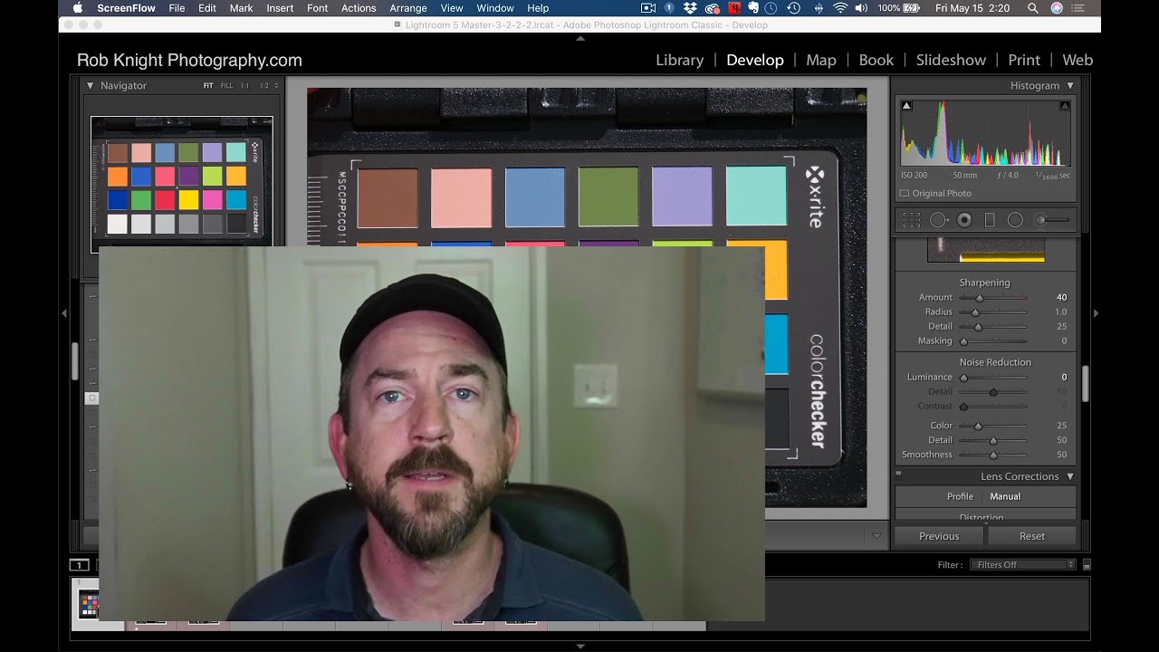 New Lightroom Pengaturan default untuk File RAW Olympus Besar