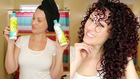 Updated Curly Hair Styling Routine using Devacurl