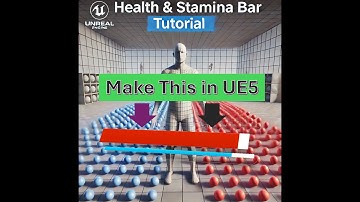 Create a Health & Stamina Bar, Expandable System,  in Unreal Engine | Step-by-Step Tutorial