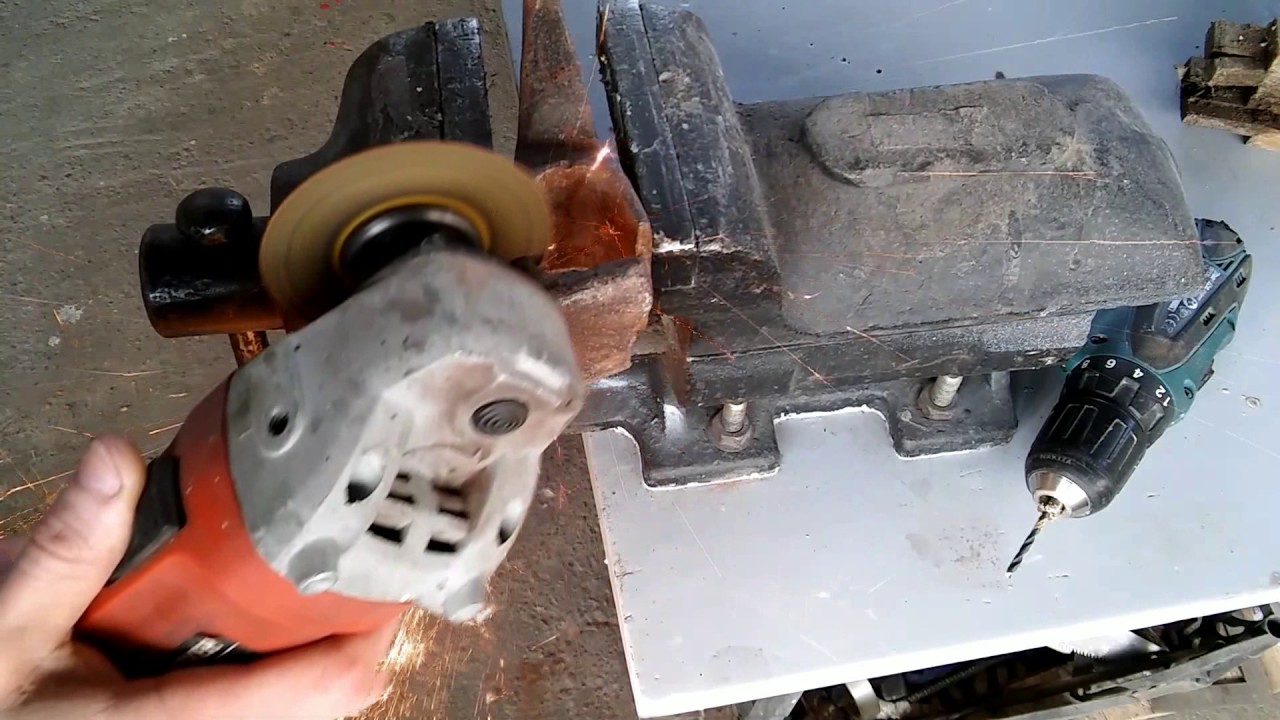 Cut off wheel breaking caught on camera YouTube