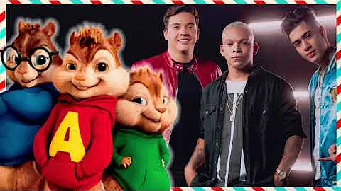 Alvin e os Esquilos cantando a musica do aldair Playboy