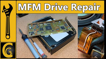 MFM Disk Drive Repair, Low Level Format & Testing Tutorial #vintagecomputer