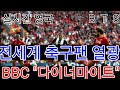 [BTS 방탄소년단] 실시간영국 전세계 축구팬 열광  BBC TV "다이너마이트"  (BBC airs BTS' "DYNAMITE"  for "Goal of the Month")