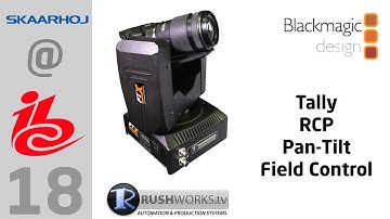 LEGACY - SKAARHOJ RCPv2, Inline 10 and SDI-GPI Link for Blackmagic Design Cameras