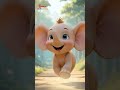 El Elefantito - The Little Elephant | Spanish Nursery Rhymes for Children's | Galatta Kids | Shorts