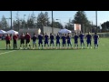 Oxnard College men's soccer has its starting lineup announced prior to the CCCAA state semifinal