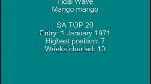 Tidal Wave - Mango mango.wmv