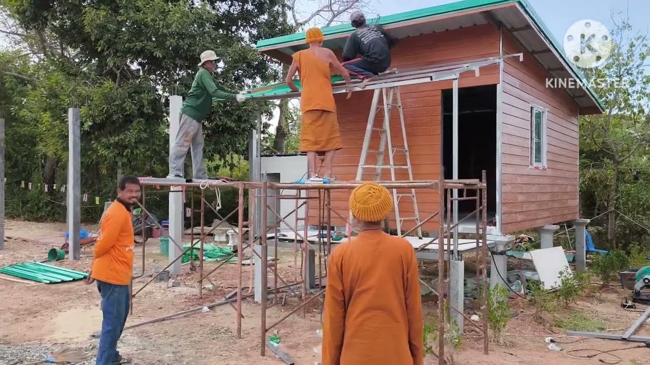 ถวายกุฏิที่3. ศูนย์ปฏิบัติธรรมกตัญญูฯ อุทิศให้พ่อสุดตา-แม่บุญเรือง รูไธสง ขอบคุณเจ้าของลิขสิทธิ์เพลง