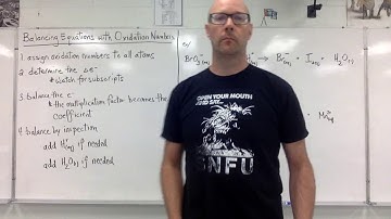 Balancing Equations Using Oxidation Numbers