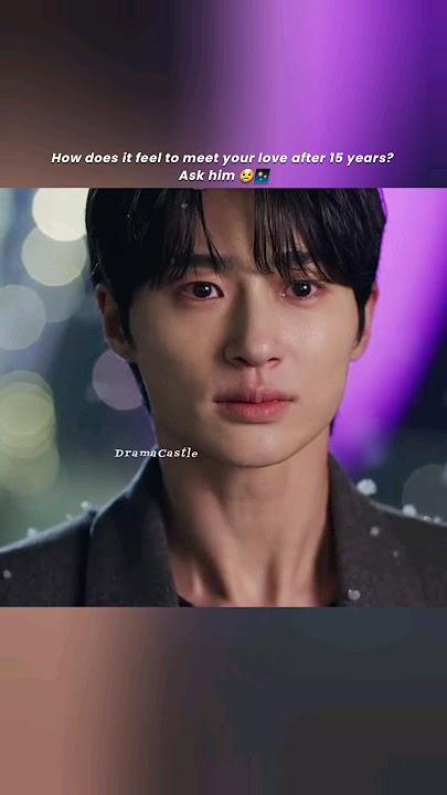 He saw her after 15 years 😢🫀 #kdrama #lovelyrunner #byeonwooseok #shorts