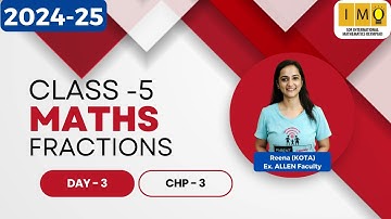 Class 5 Maths Olympiad  2024-25 | Olympiad Exam Class 5 | Chapter-3 Fractions #imo #kids #olympiad