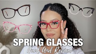 Zeelool Glasses Haul & Review | Affordable Prescription Spring Glasses Haul