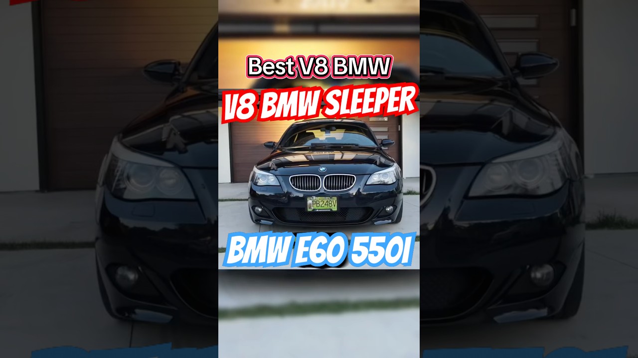 Best V8 BMW Sleeper. BMW E60 550i. 