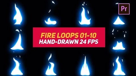 Liquid Elements Fire Loops 01-10 Motion Graphics Templates