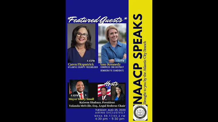 NAACP Speaks   August 25 2020 Episode   Small, Fit...