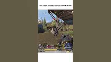 Bot used Ghost Stealth in CODM BR #codm #callofdutymobile #codmobile #shorts