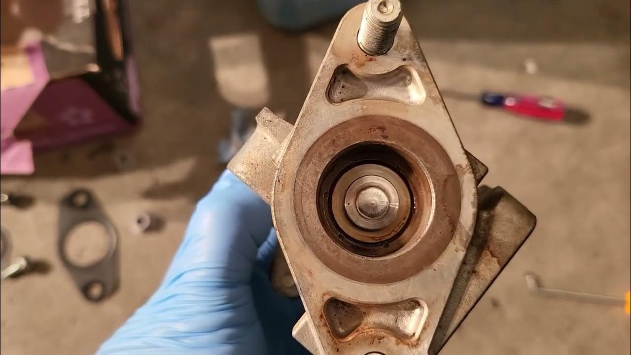 2012 Toyota Prius EGR Assembly cleaning (EGR Valve and EGR Cooler