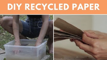 DIY Recycled Paper (Simple Guide)