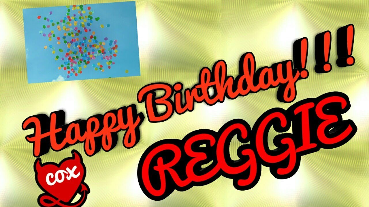 #2 Happy 3rd birthday Reggie - YouTube