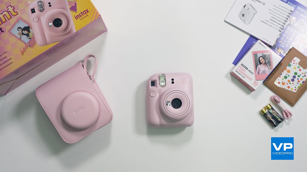 Instax Mini 12 Unboxing 🌸 Blossom Pink - YouTube