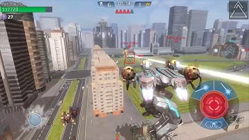 War Robots Test Server 3.7.2- "Raven"( Griffin on Steroids) & Free For All Mode.