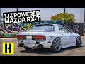 Toyota 1JZ Powered Mazda RX7 FC and it Sounds Amazing!