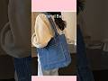 Bolso Denim Simple #bag #sewing #craft #fashion #handmade #diy