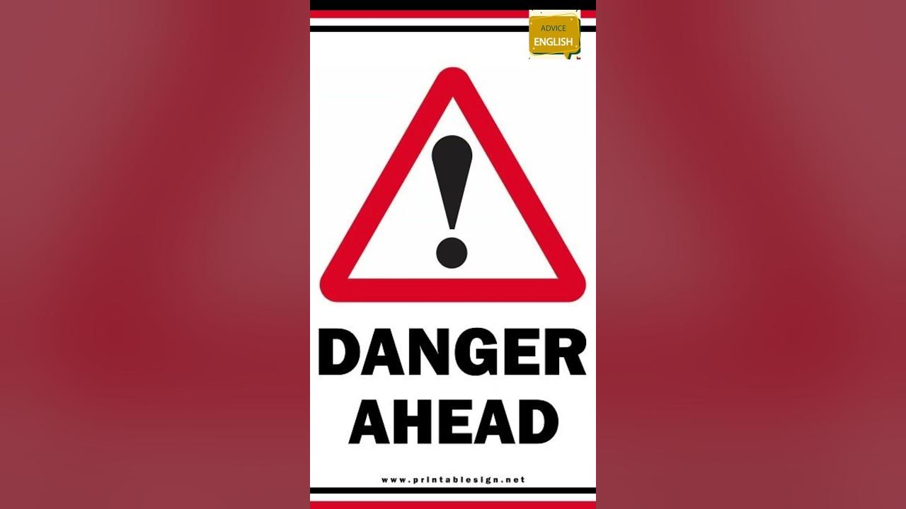 Placas em inglês partes 2 ADVICE ENGLISH AULAS DE INGLÊS YouTube