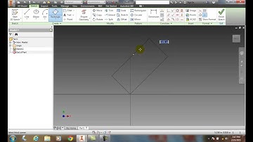Inventor 02-24 Drawing a Rectangle by Specifying Three Points on a Rectangle