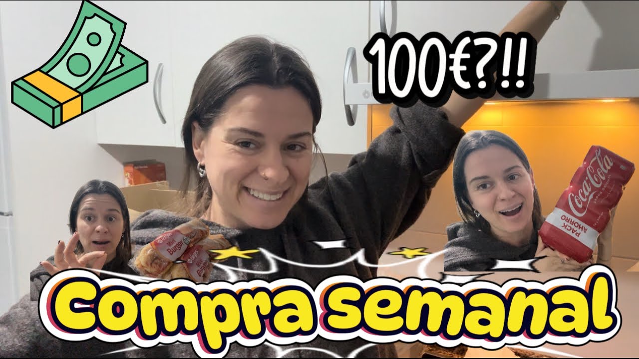 💶COMEMOS TODA LA SEMANA POR 100€ || 🛒COMPRA SEMANAL!! ✨