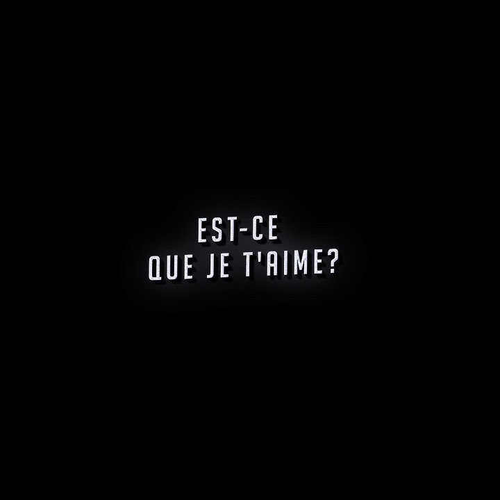 [Lyrics Overlay] Maître Gims - Est-ce que tu m'aimes 