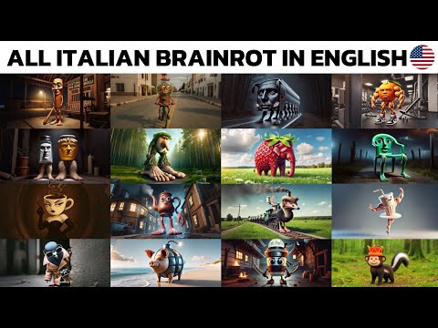 All Italian Brainrot In English