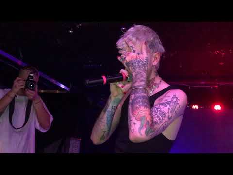 Lil Peep - 'The Brightside' (Live in Atlanta @ The Loft 11/07/17) w/ lyrics