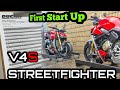 How the Ducati Streetfighter V4S is Uncrated and Pre Delivered