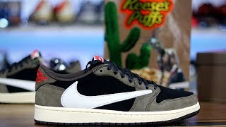 Jordan 1 Retro Low OG SP Travis Scott SNEAKER UNBOXING!