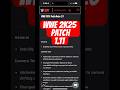 Don't Miss Out on WWW2K25's BIGGEST Patch 1.11 Update Yet!