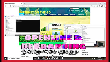 OPEN LINE & DEBRANDING GLOBE MODEM 936