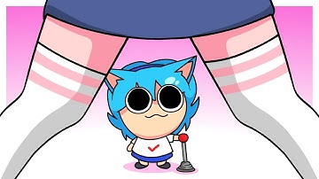 FNF Pow Sky Meets Cloud (Animation meme)