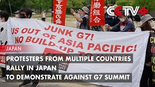 Protesters from Multiple Countries Rally in Japan to Demonstrate Against G7 Summit