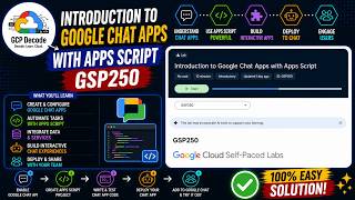 Introduction to Google Chat Apps with Apps Script | GSP250 | EASY SOLUTION screenshot 3