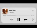 PROMISE BY: LAUFEY SONG COVER