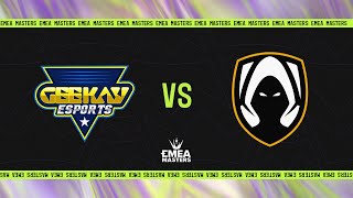 Geekay Esports VS Los Heretics - GRUPOS DÍA 2 - DESEMPATE - EMEA MASTERS - PRIMAVERA 2024 - LEAGUE