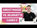 Cricut Maker vs. Silhouette Cameo 3 - Which Machine Should I Get?