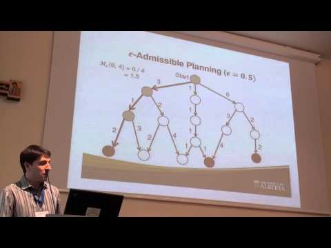 ICAPS 2013: Richard A. Valenzano - Using Alternative Suboptimality Bounds in Heuristic Search