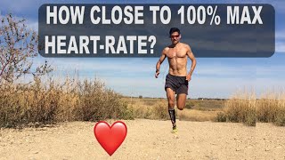 HOW CLOSE TO 100% MAX HEARTRATE CAN YOU HOLD FOR A MARATHON?! Coach Sage Canaday Running Training