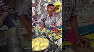 Indian Street food, breakfast for 0,24 $ #india