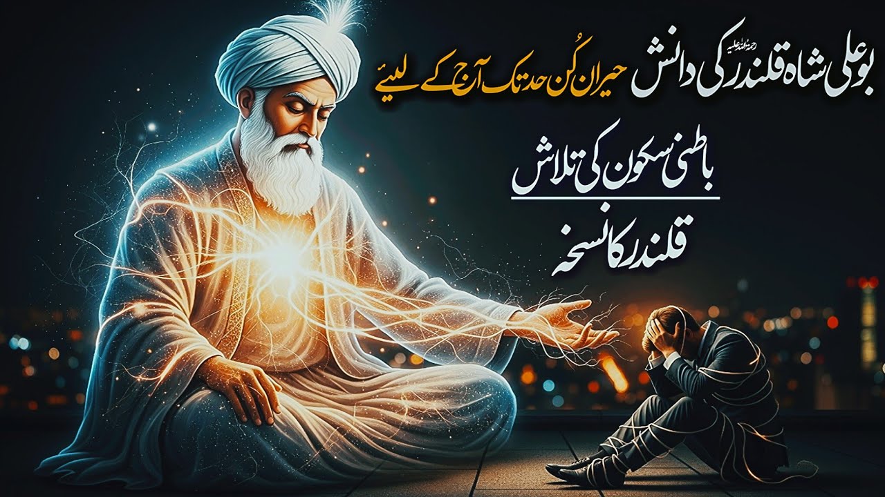 Bu Ali Shah Qalandar RA | Qalandari Ilm aur Asrar | Wali Allah ki Karamat