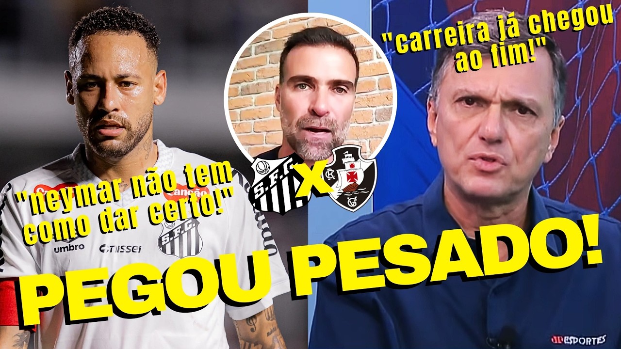 🔥 MAURO CÉSAR E PILHADO DISPARAM: NEYMAR E GABIGOL FIM DE UMA ERA NO FUTEBOL!